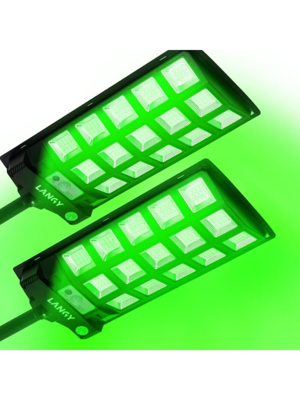 12000LM Waterproof Green Hunting Lights with Remote, Motion Sensor & Metal
